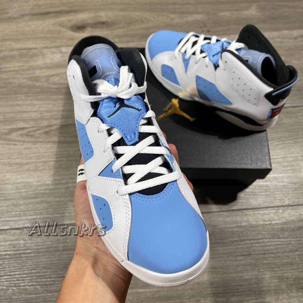 Air Jordan 6 Retro University Blue PS - Picture 2 of 10